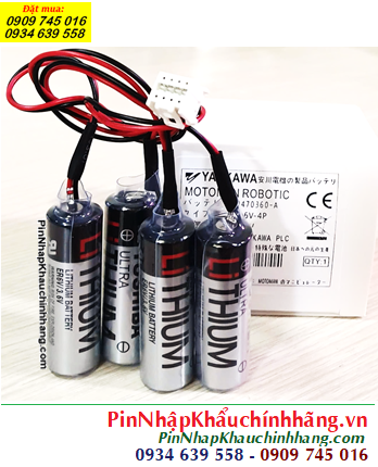 Yaskawa HW0470360-A; Pin Yaskawa Motoman HW0470360-A 8000mAh 3.6v chính hãng /Xuất xứ NHẬT